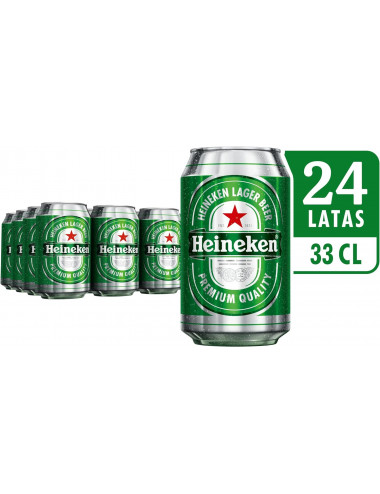 Heineken Cerveza, 24 Latas...
